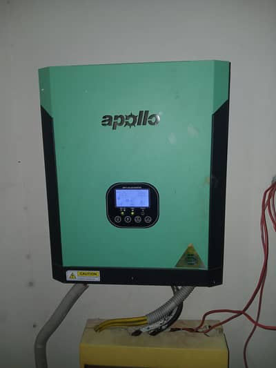 Apollo Hybrid Solar inverter 5kw slightly used  no repair no repair