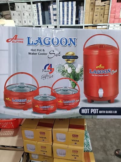 New hot pot and cooler