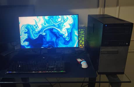 Complete-Budget Gaming PC Setup-16 GB RAM-GT 730 - 24 INCH Borderless