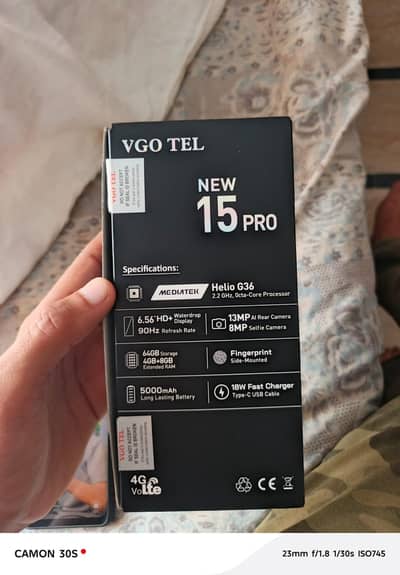 VGO TEL New 15 Pro