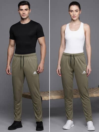 Olive Green Track Pants for Gym & Sports Wear