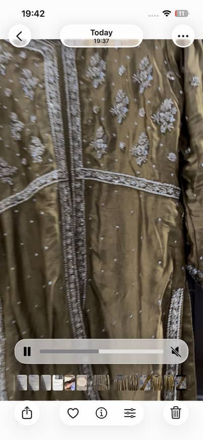 Shirt sharara proper fully hand work
