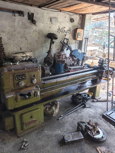 lathe machine BICO 8 foot