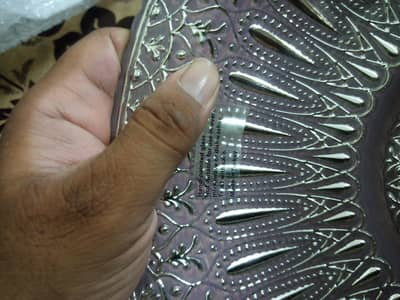 Original Silverina Istanbul Turkey Homemade decorative glass plate