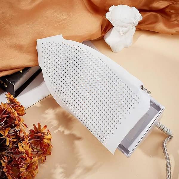 Teflon Iron Cover Protector Ironing Accessories Iron Plate Cover - Protects Fabrics Silk Cloth Garment Iron Soles Ironing Aid Board for Cloth Ironing