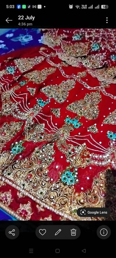 Beautiful Bridal Lehenga for Sale