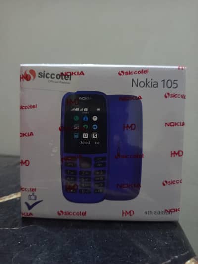 Nokia 105 Box pack mobile