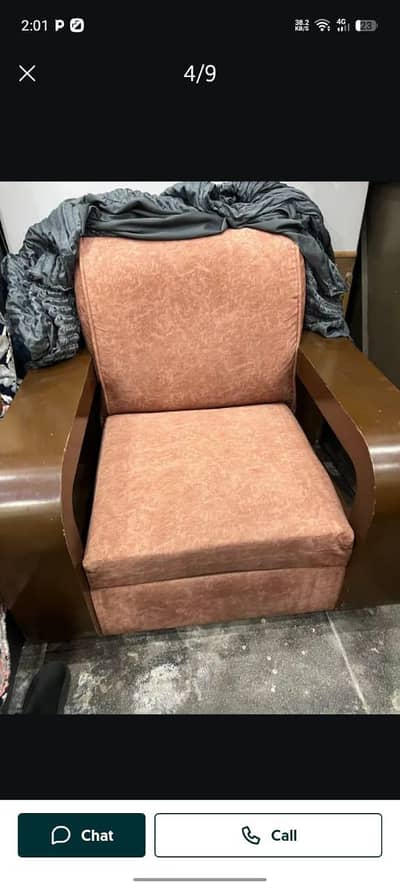 sofa set and table