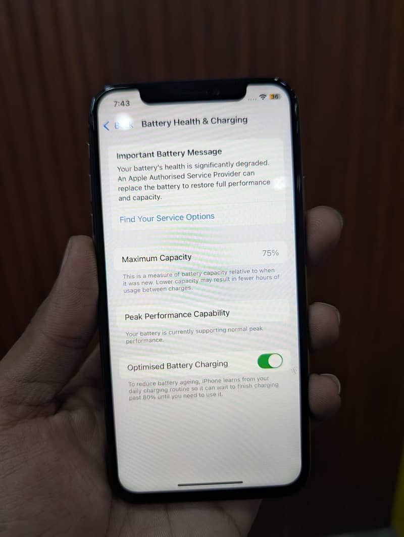 iPhone xs single sim PTA 6