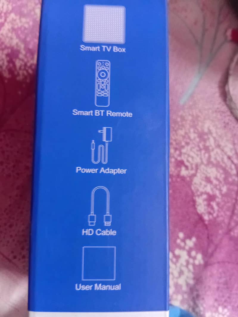 Android tv box new box pack 1
