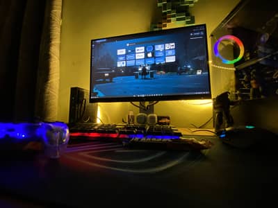 Fresh gaming setup. nvidia 2gb ddr5 graphics card