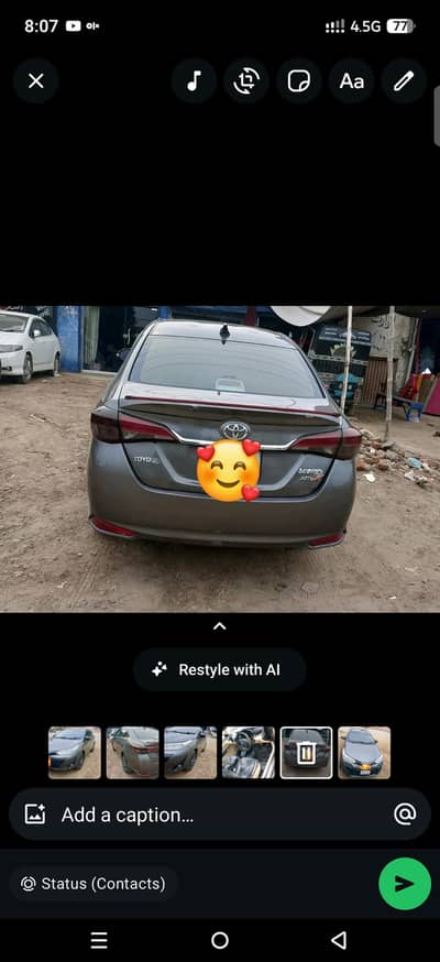 Toyota Yaris ativ 2021