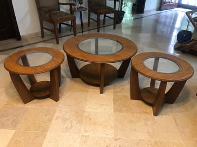 Three Piece Center Table for Sale