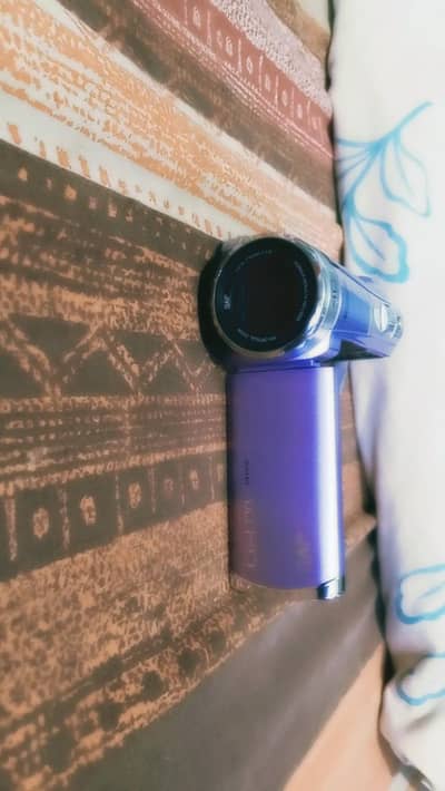 Vintage JVC Everio Series Compact Purple Camcorder