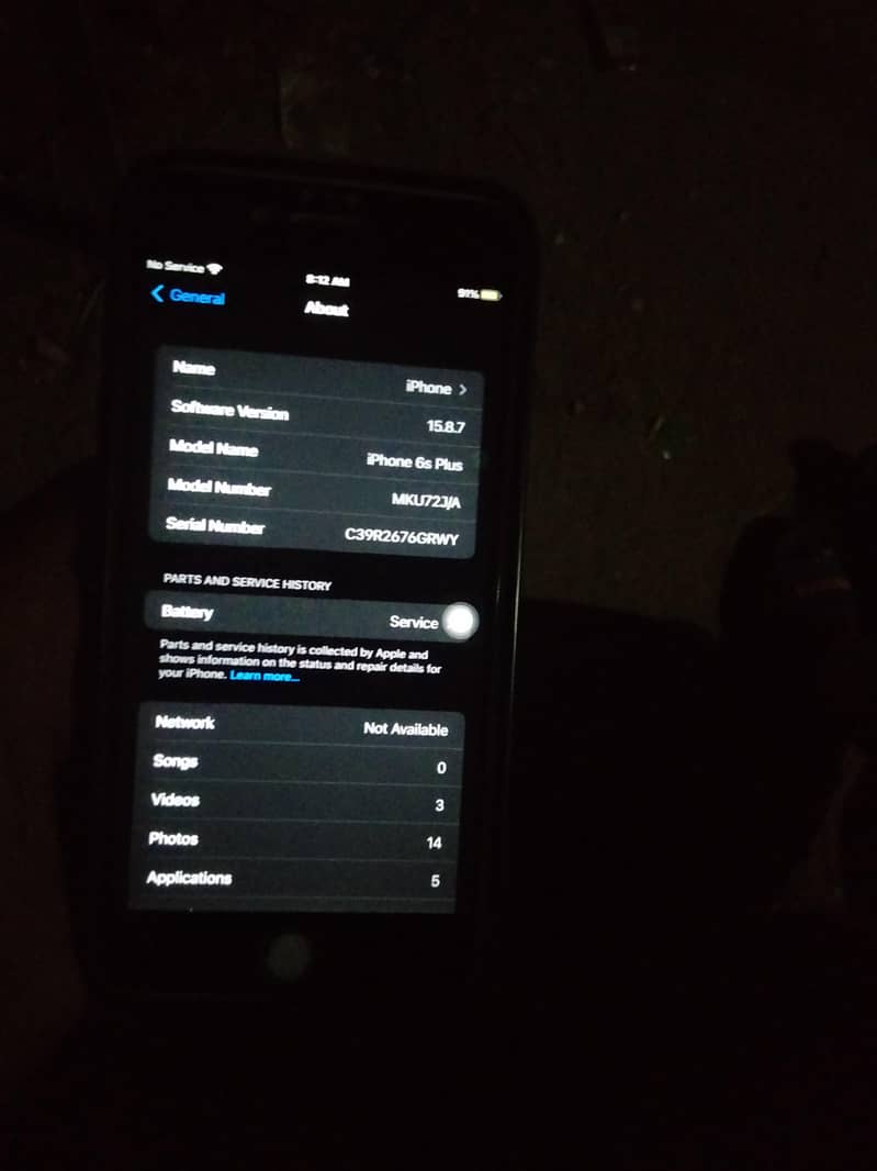 Apple iPhone 6S Plus 5