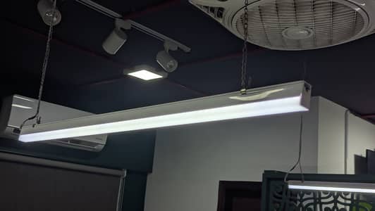 2-Piece Modern LED Hanging Ceiling Light – Bright & Energy Efficient