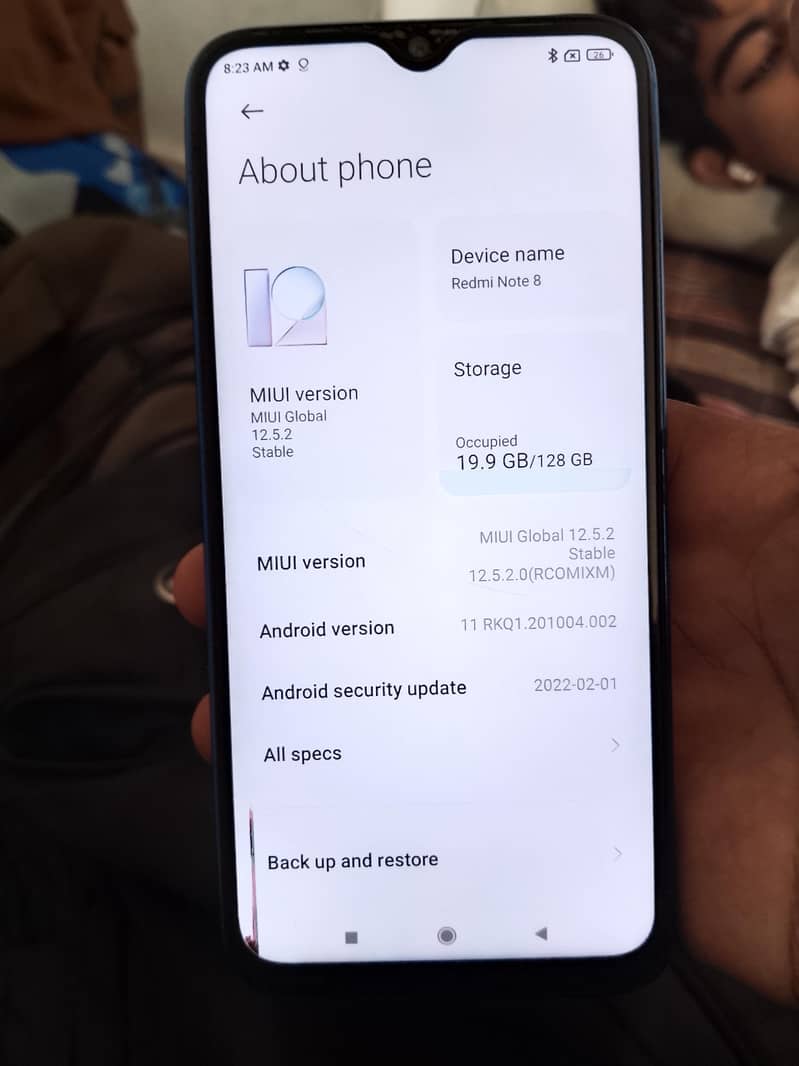 Redmi note 8 4