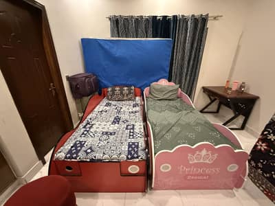 Single beds 6 feet length 12 thousand each