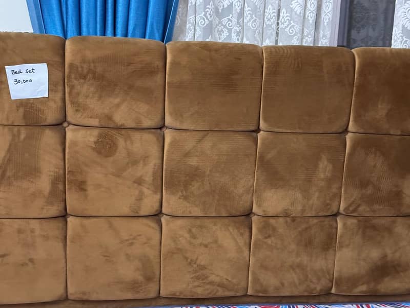 bed with two side tables 2