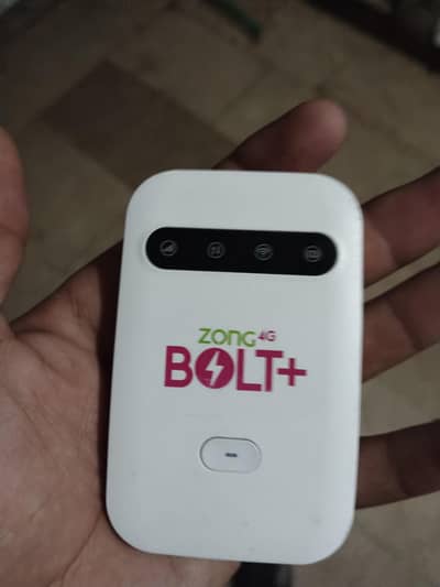 zong wifi bolt plus 4G
