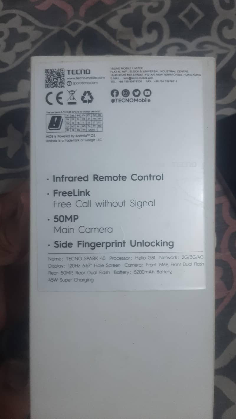 Tecno spark 40 2