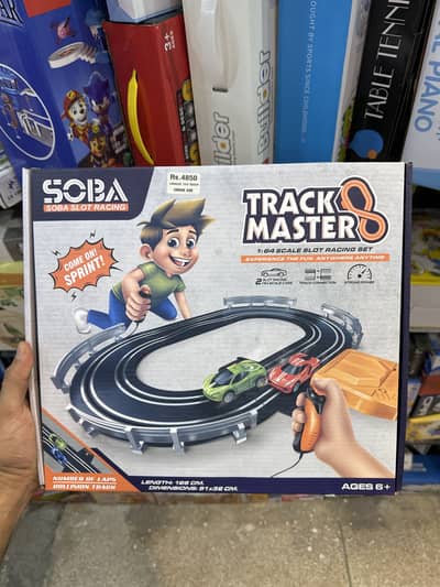 1:64 Scale Slot Racing Track Set