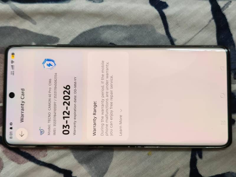 Tecno CAMON 40 Pro 5
