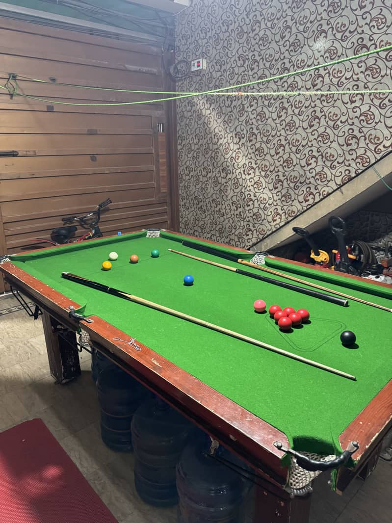Snooker/Pool table 4 by 8 1