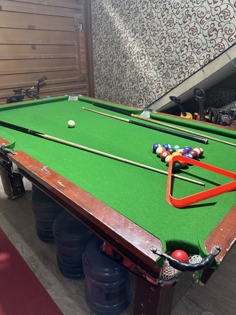 Snooker/Pool table 4 by 8 3