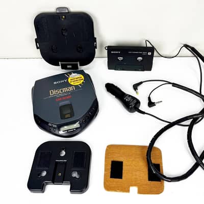 1990s Sony D-172CK Digital Discman “Car Ready” CD Player with Car KIt