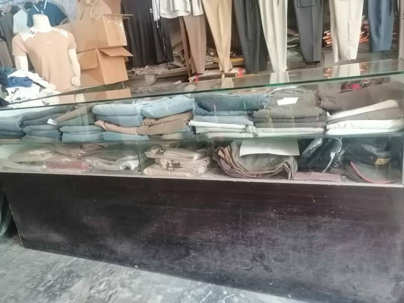 2 shop display counters 1