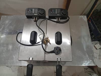 Electric Deep Fryer and Electric Grill