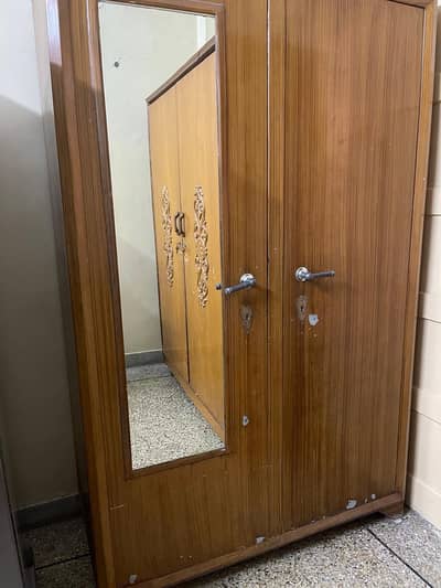 Heavy iron cupboard