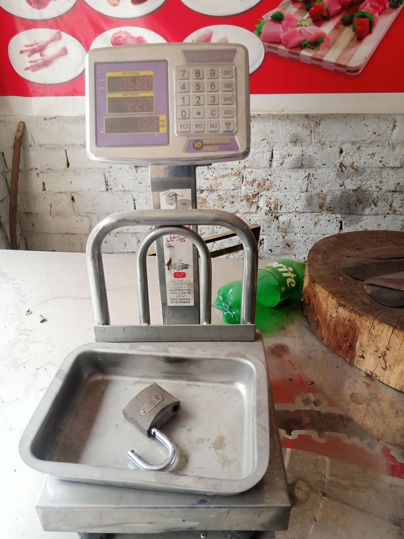 Digital scale 0