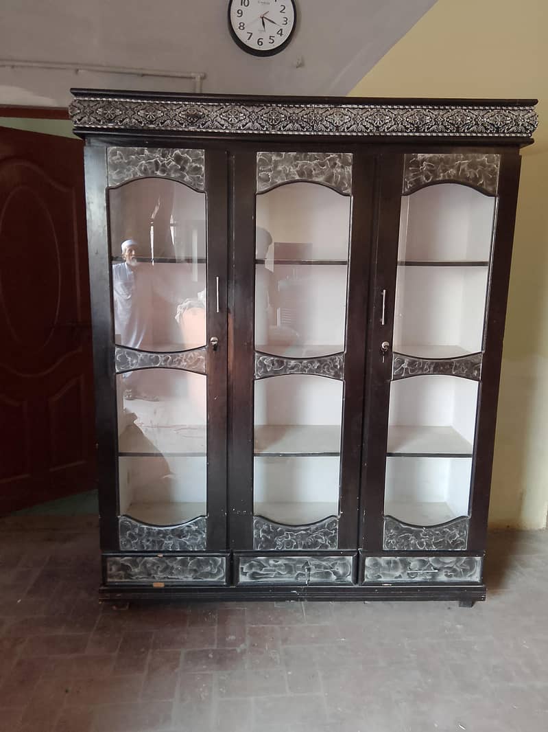 Bed, showcase, wardrobe, dressing 0