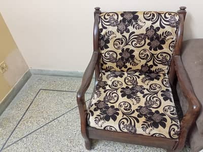 Wooden sofa set