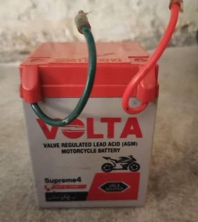 Volta dry battery