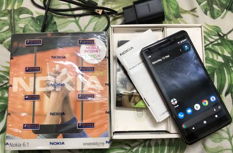 Nokia 6.1 Official Pta Approved with Complete Box Read Ad for Details