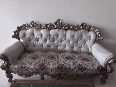 Full set sofa 3-2-1+ dewan+ coffe table