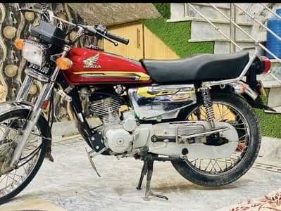 Honda cg 125 self start