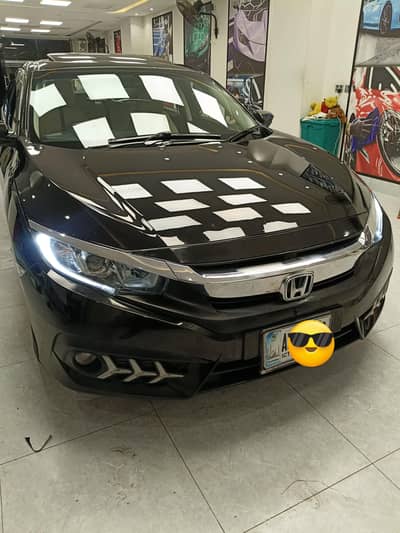 2018 Honda Civic Red Meter (0305-5_6-22--22-0)