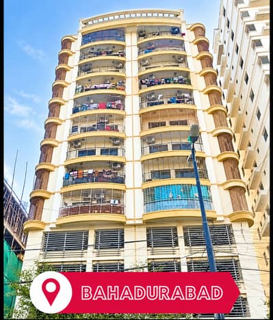 Flat For Sale @Prime Location Of Bahadurabad