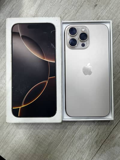 Apple iPhone 16 Pro Max f. u with box