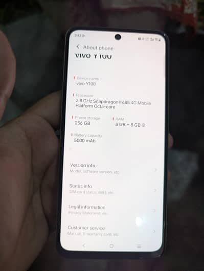 vivo y100