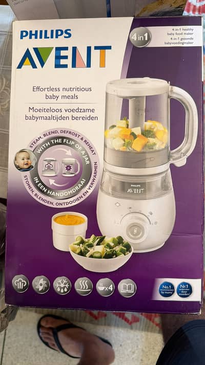 Philips Avent 4-in-1 Healthy Baby Food Maker – Good Condition
