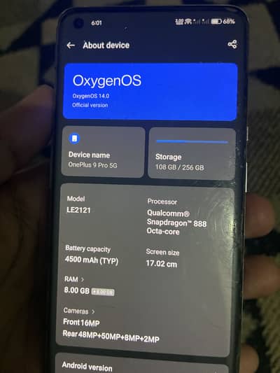 One Plus 9 Pro