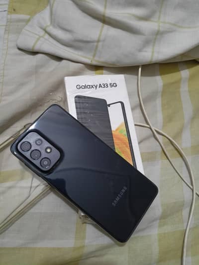 Samsung Galaxy official pta a33 5g complete box 8/128