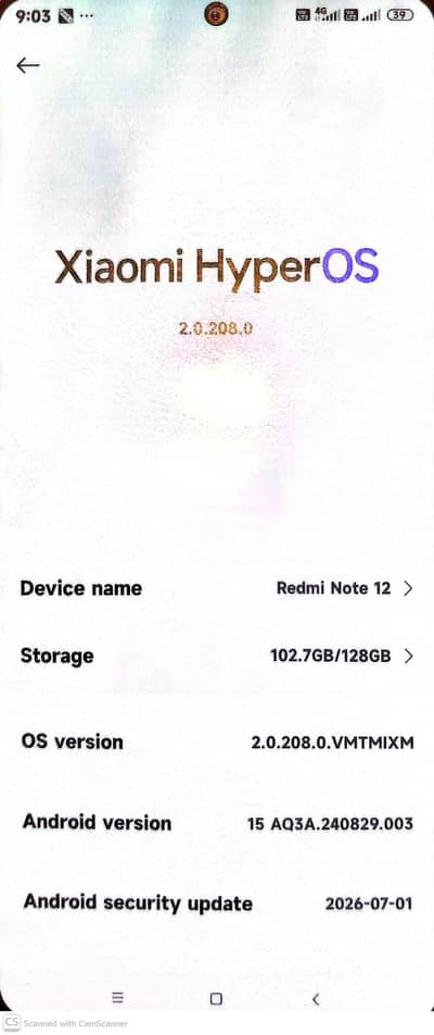 Xiaomi Redmi Note 12