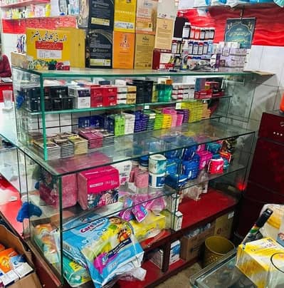 display racks double and display mirror rack