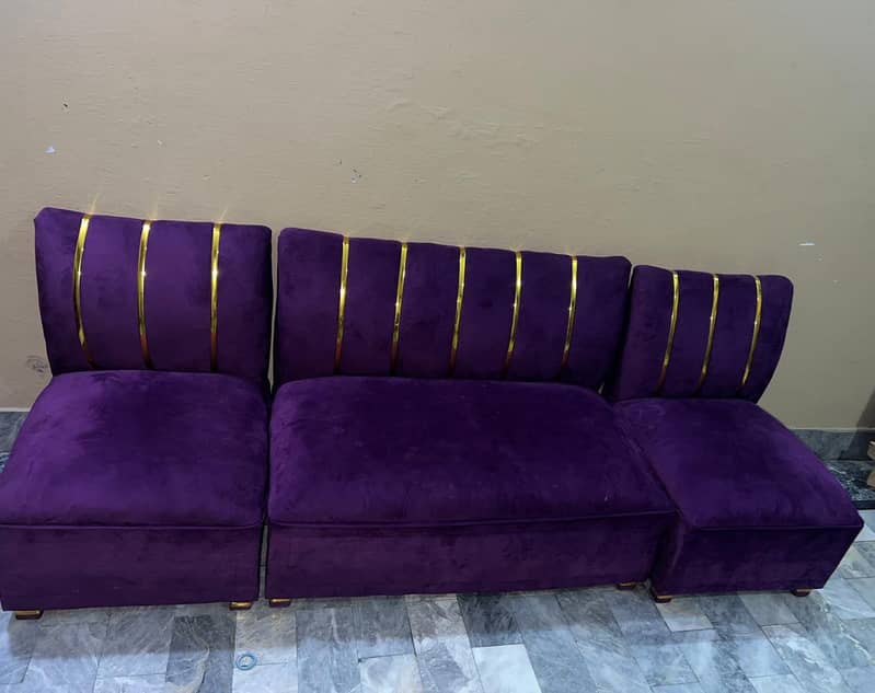 Smart Sofas Set + Dewan New Condition 3